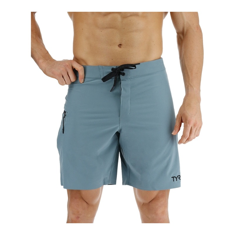 Tyr Mens Regular fit Board Shorts Swimwear 30 / 9 Green Solid