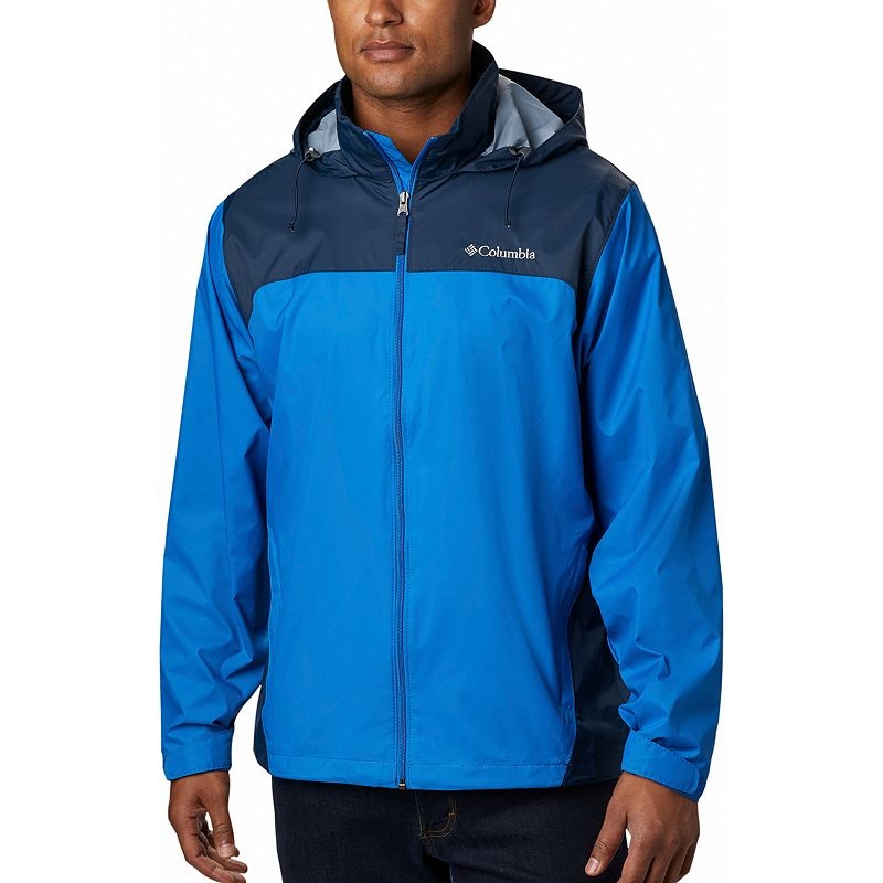 Columbia Mens Regular fit Raincoat Coat Small Blue