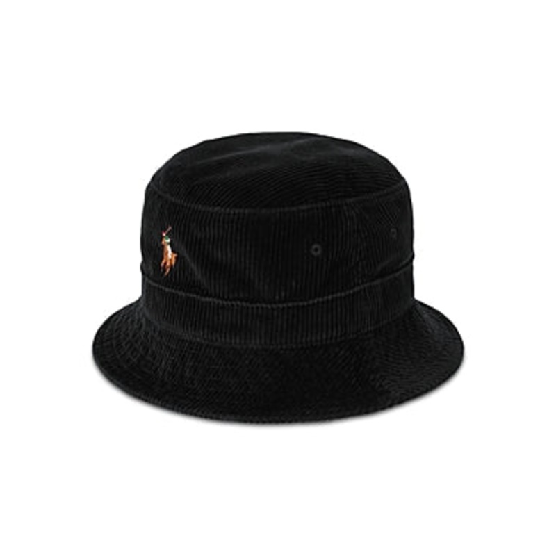 Polo Ralph Lauren Men Regular fit Bucket Hat Small / Medium  Black