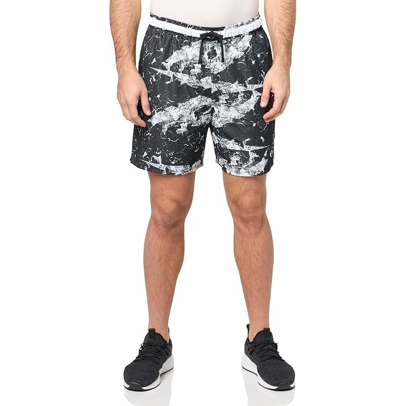 Reebok Men's Basketball Transition Shorts Large Black / White