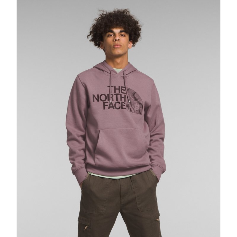 The North Face Mens Regular fit Hoodie Sweatshirt Small Purple Solid