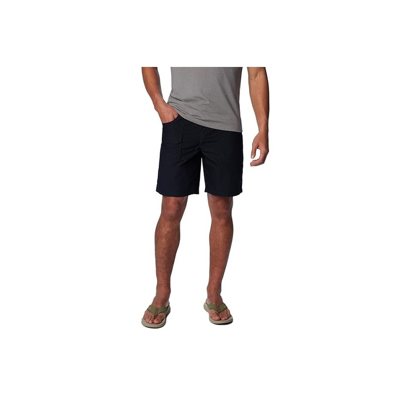 Columbia Mens Regular fit Cargo Shorts 36 / 8 Grey Solid