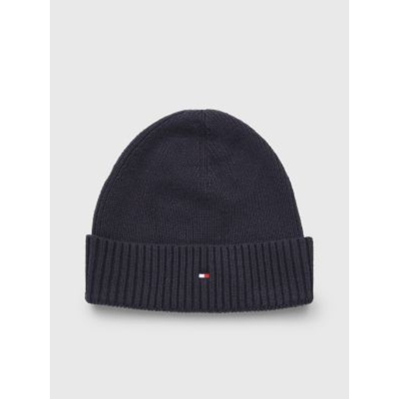 Tommy Hilfiger Men Regular fit Beanie Hat One Size Navy Blue