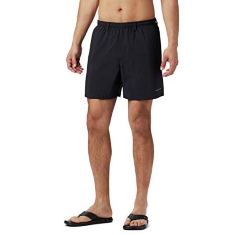 Columbia Mens Regular fit Swim Trunks Swimwear XXL / 8 Black Solid