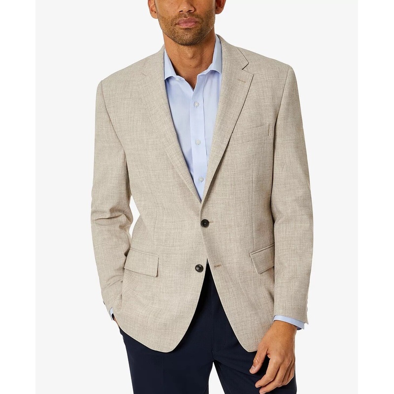 Club Room Men's Classic-Fit Solid Sport Coat Tan 40S