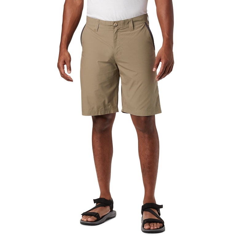 Columbia Mens Regular fit Chinos Shorts 30 / 10 Green Solid