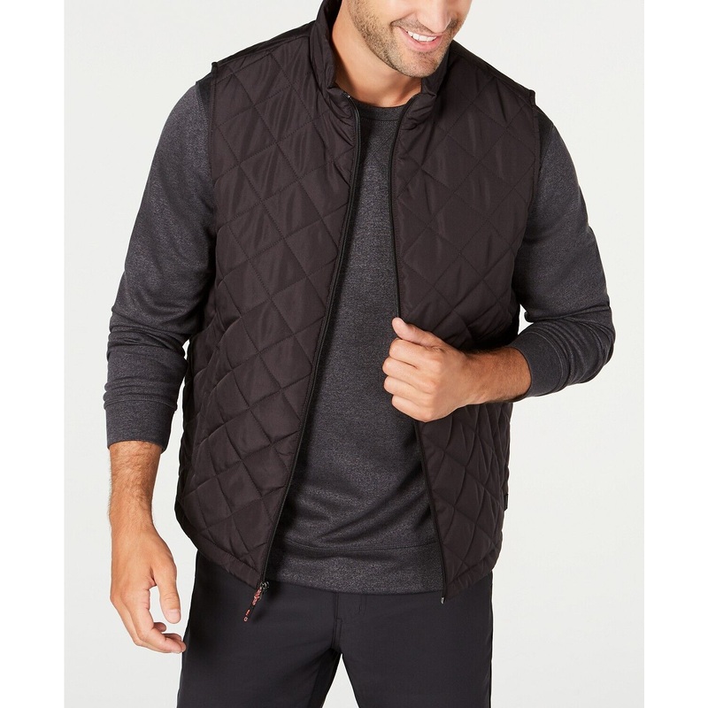 Hawke & Co. Outfitter Men's Quilted Vest Small Black