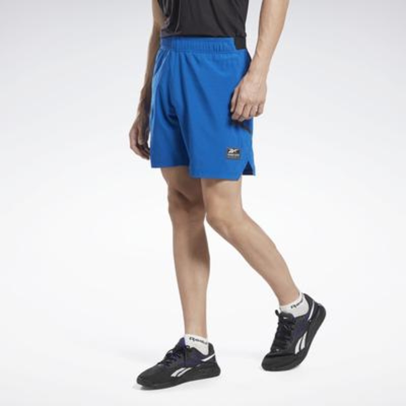 Reebok Mens Regular fit Basketball Shorts XXL / 7 Blue Solid