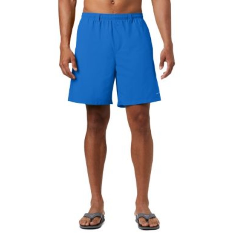 Columbia Mens Regular fit Swim Trunks Swimwear Small / 8 Blue Solid Quick Dry