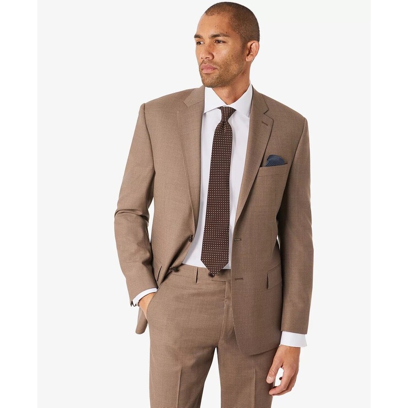 Lauren Ralph Lauren Men's Classic-Fit Ultraflex Houndstooth Suit Jacket 58L
