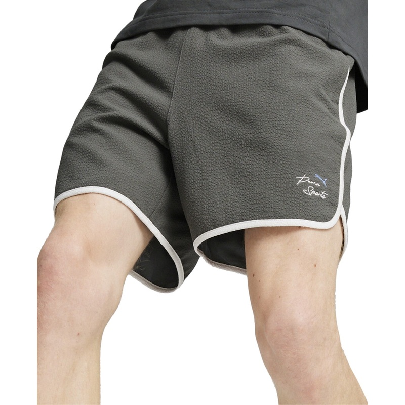 Puma Mens Regular fit Casual Performance Shorts Small / 6 Grey Solid
