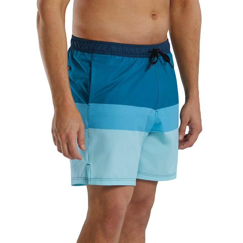 Tyr Mens Regular fit Drawstring Volley Shorts Large / 7 Blue