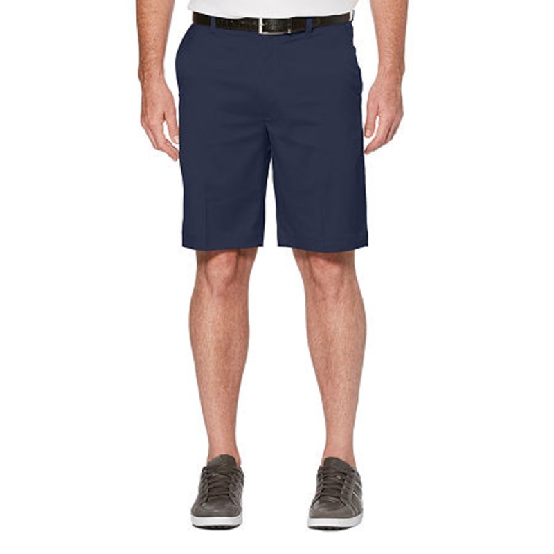 Pga Tour Mens Regular fit Golf shorts 46 / 10 Blue Solid