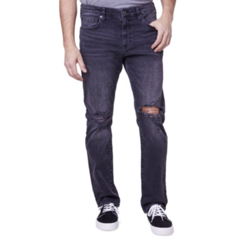 Lazer Mens Skinny fit Denim Jeans 31 / 30 Black Stretch