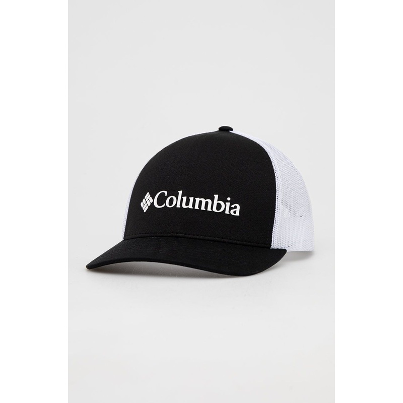 Columbia Men's Punchbowl Trucker Hat Black White
