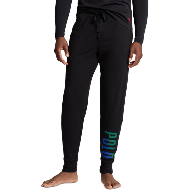 Polo Ralph Lauren Men's Logo Pajama Sleep Pants Polo Black XL