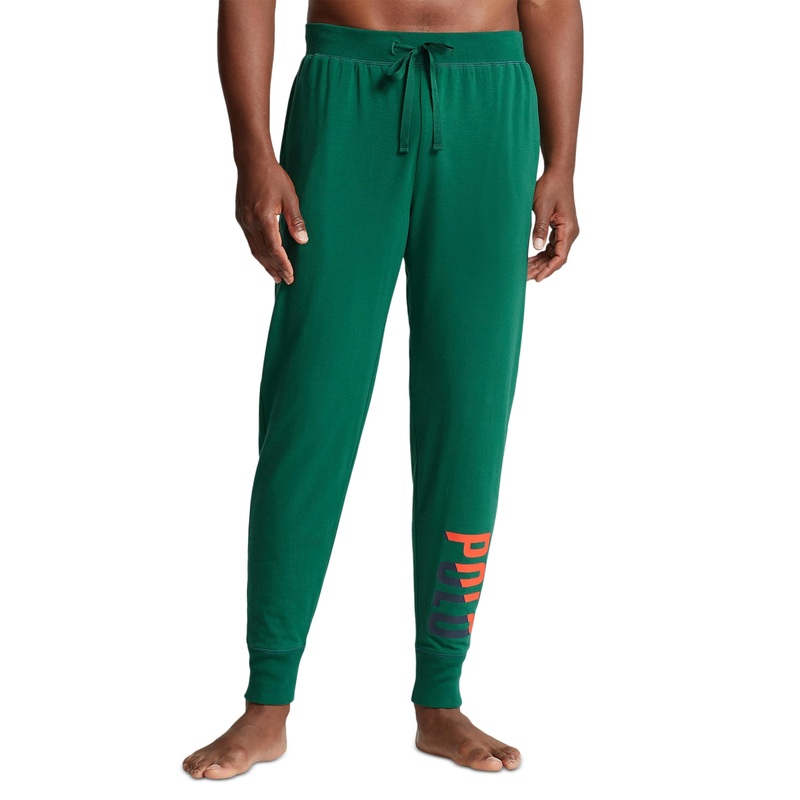 Polo Ralph Lauren Men's Logo Sleep Pajama Pants  Kelly Green Large