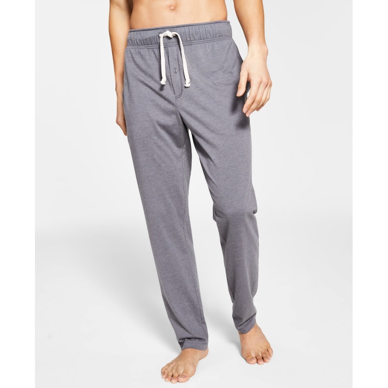Sun Stone Men's Sunwashed Knit Sleep  Pajama Pants Grey XL