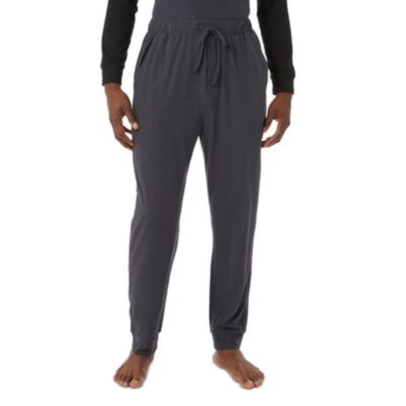 32 Degrees Heat Mens Quick Dry Heat Retention Sleep Pants Large Dark Grey