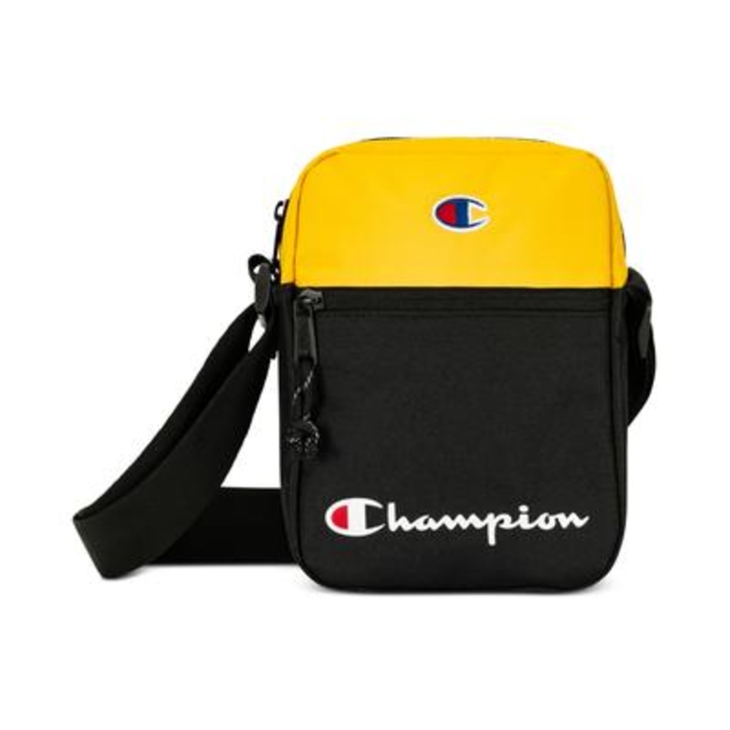 Champion Men's Manuscript Crossbody Bag Yellow Black