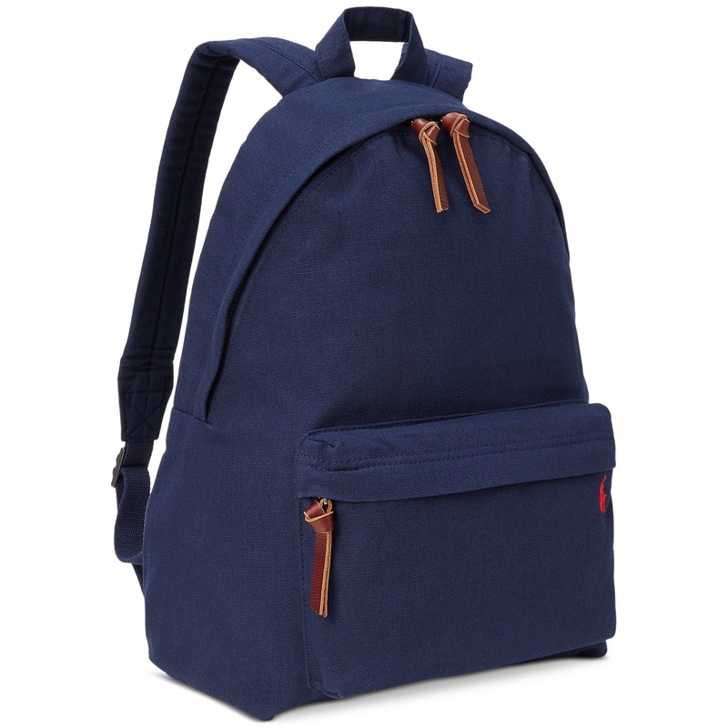 Polo Ralph Lauren Men's Canvas Backpack Newport Navy Blue