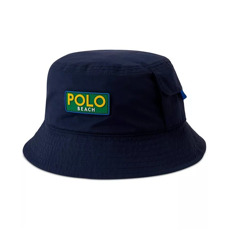Polo Ralph Lauren Water-Resistan Polo Beach Bucket Hat Large / XL Navy Blue