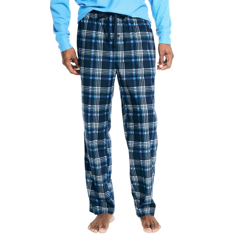 Nautica Men's Classic Fit Drawstring Sleep Pants Navy Medium