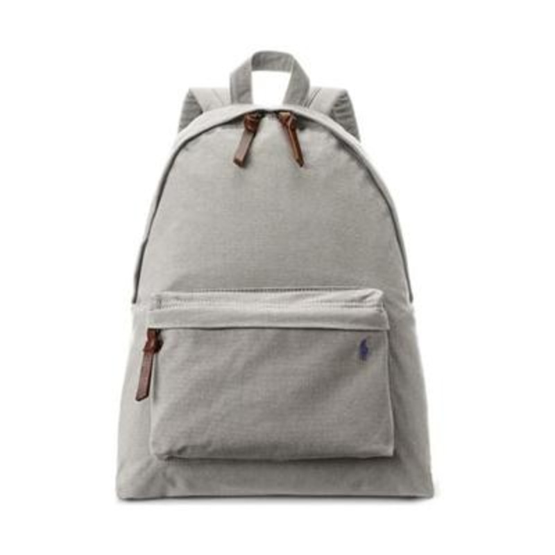 Polo Ralph Lauren Mens Canvas Backpack Grey One Size