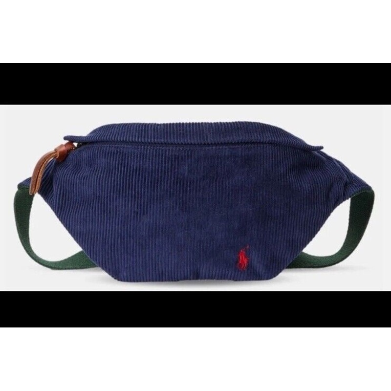 Ralph Lauren Mens Corduroy Colorblock Waist Pack One Size REG