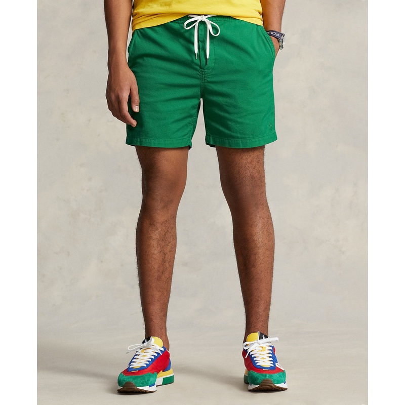 Polo Ralph Lauren Men's 6" Polo Prepster Oxfor Shorts Hillside Green Small