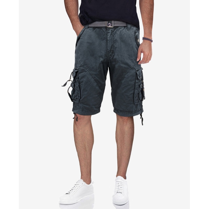 X-Ray Mens 12.5" Inseam Cargo Shorts Steel Grey 42