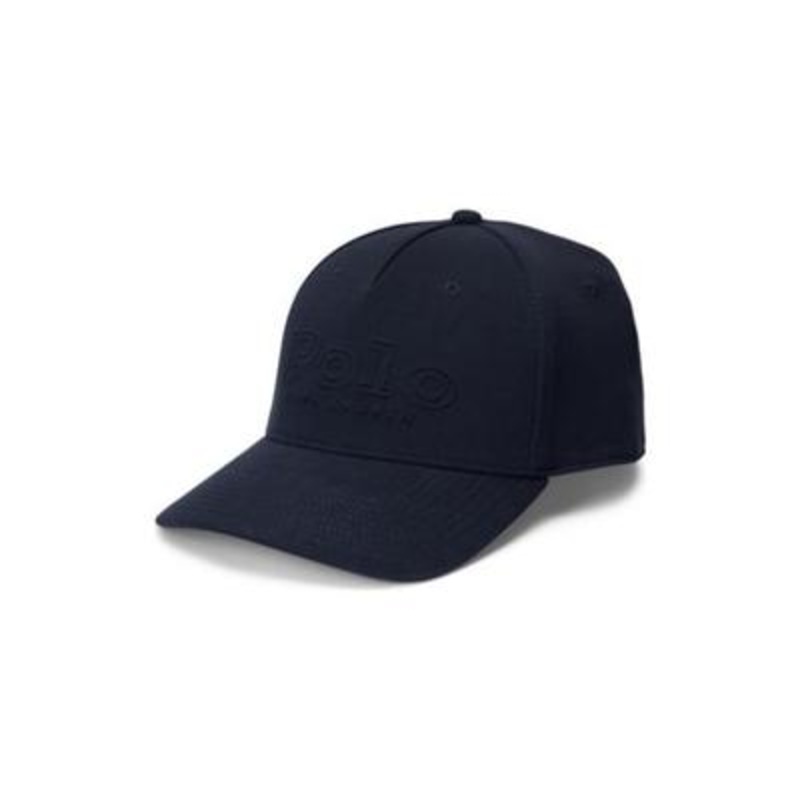 Polo Ralph Lauren Mens Double Knit Jacquard Ball Cap Aviator Navy one size