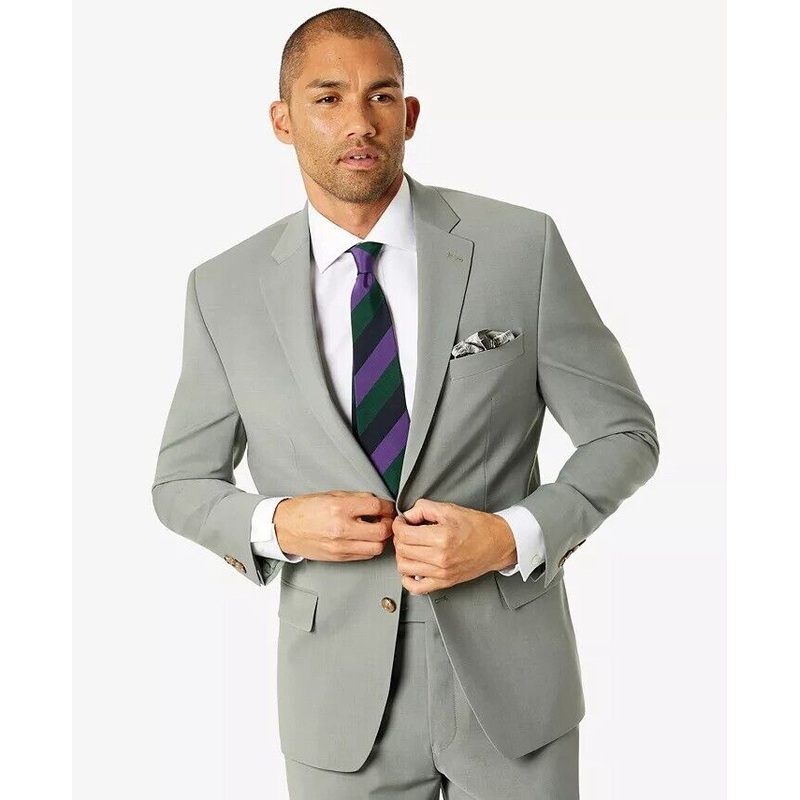 Lauren Ralph Lauren Men's Classic-Fit Suit Separate Jacket 40R Olive Green