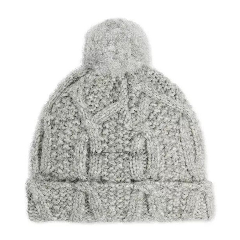 Ted Baker Men's Ivur Pom Pom Beanie Hat Grey