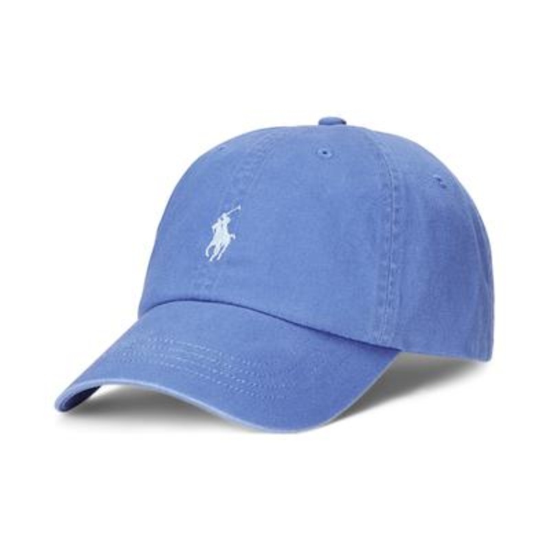 Polo Ralph Lauren Mens Cotton Chino Baseball Hat Liberty Blue