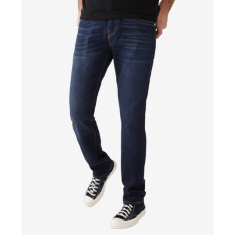 True Religion Mens Rocco Skin Dark Wash Jeans Muddy Waters Blue Size 31