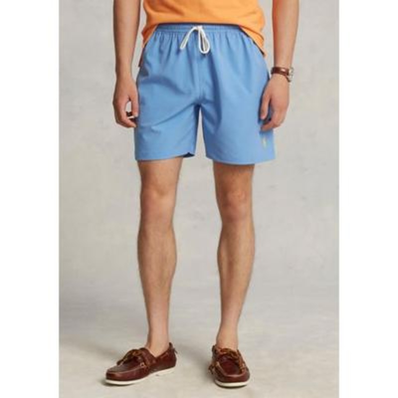 Polo Ralph Lauren Men's 5.75 Traveler Classic Swim Trunks Blue XL
