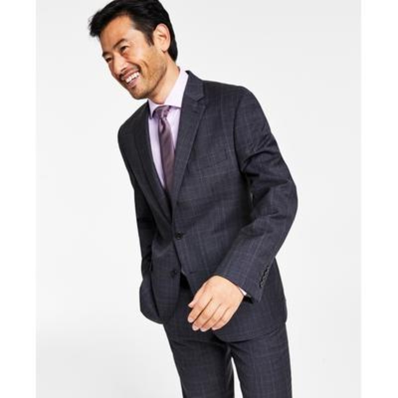 Lauren Ralph Lauren Mens Lancaster Wool Classic Fit Sport Coat Blazer Grey 48R