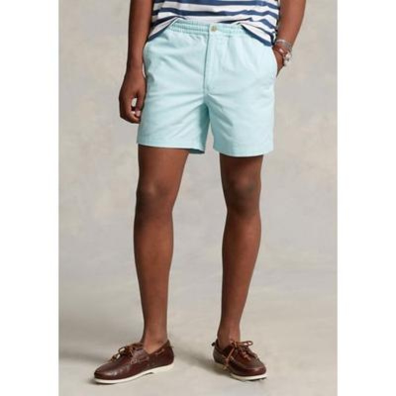 Polo Ralph Lauren Men's 6 Inch Polo Prepster Stretch Chino Shorts Teal Blue