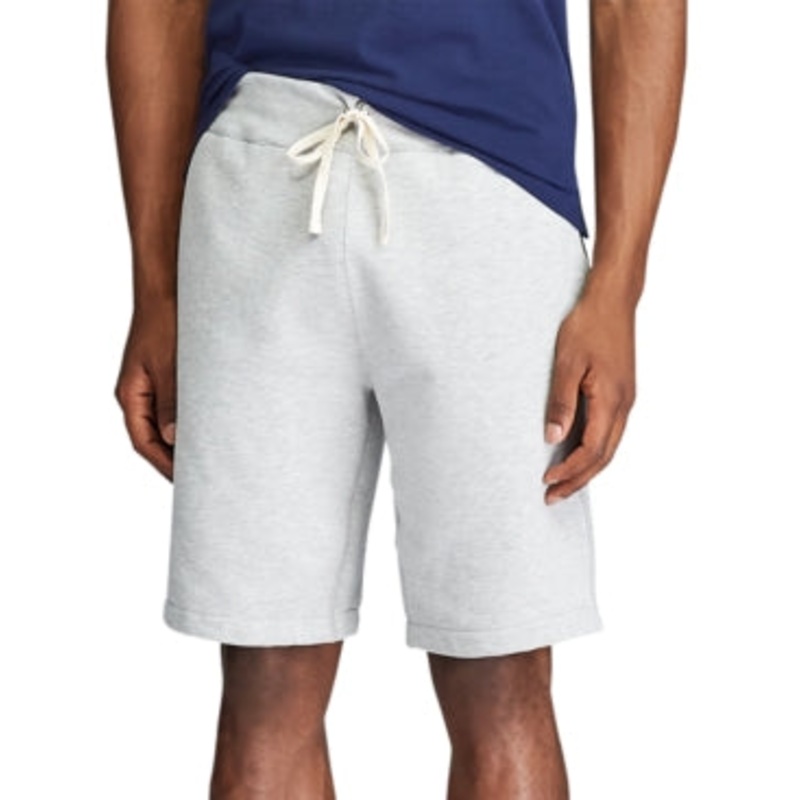 Polo Ralph Lauren Men's 9.5 Cotton Blend Fleece Shorts Light Grey XXL