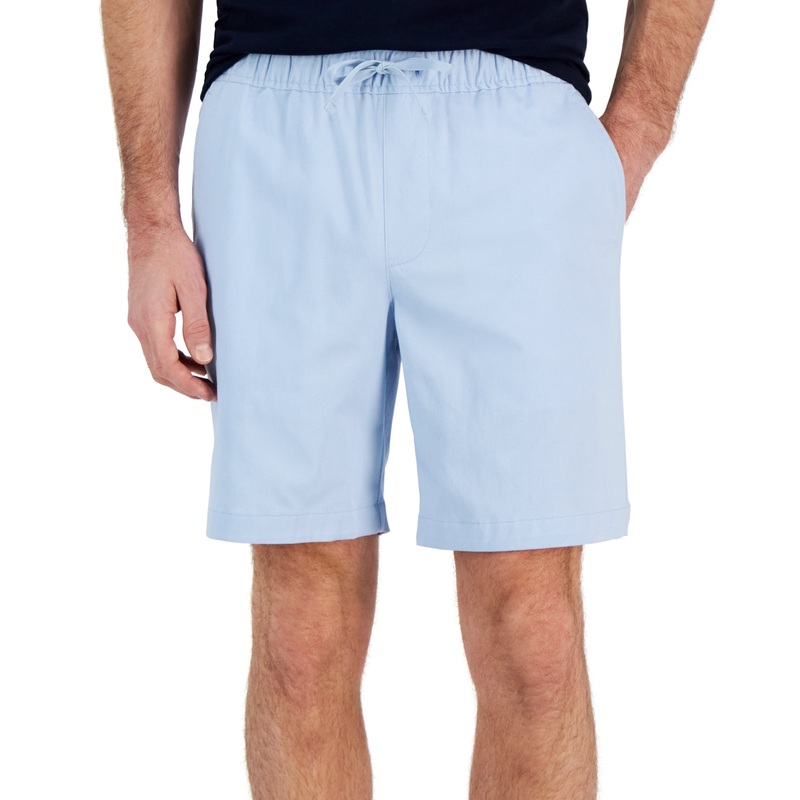 Alfani Men's Drawstring Promo Shorts Croquis Blue XL
