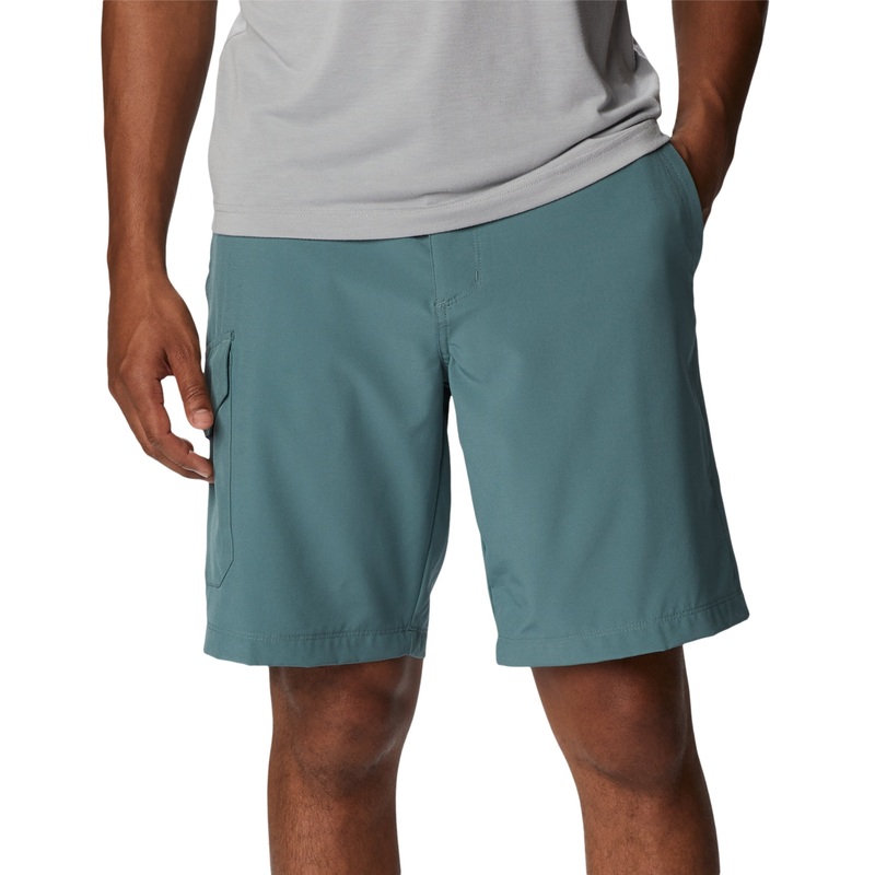 Columbia Men's Eaglecrest Performance Cargo Shorts Metal Green 34