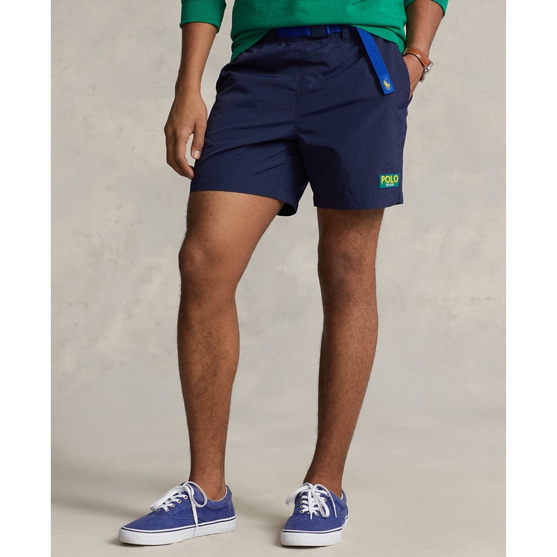 Polo Ralph Lauren Men's Water Resistant Polo Beach Shorts Newport Navy Small