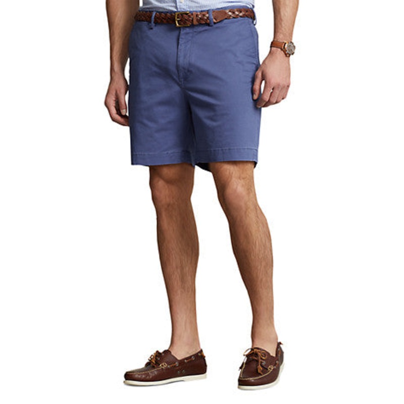 Polo Ralph Lauren Men's Big Tall Classic Fit Chino Shorts Light Blue 48B