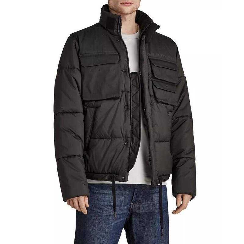 G-STAR RAW Men's Utility Puffer Jacket Small Black