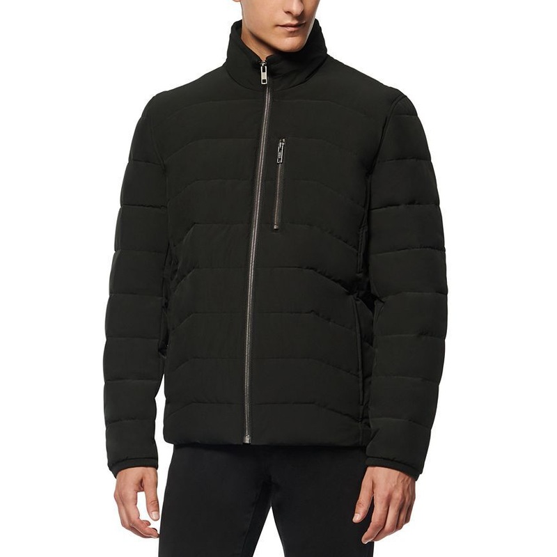 Marc New York Men's Carlisle Stretch Packable Moto Jacket Black XXL 2XL