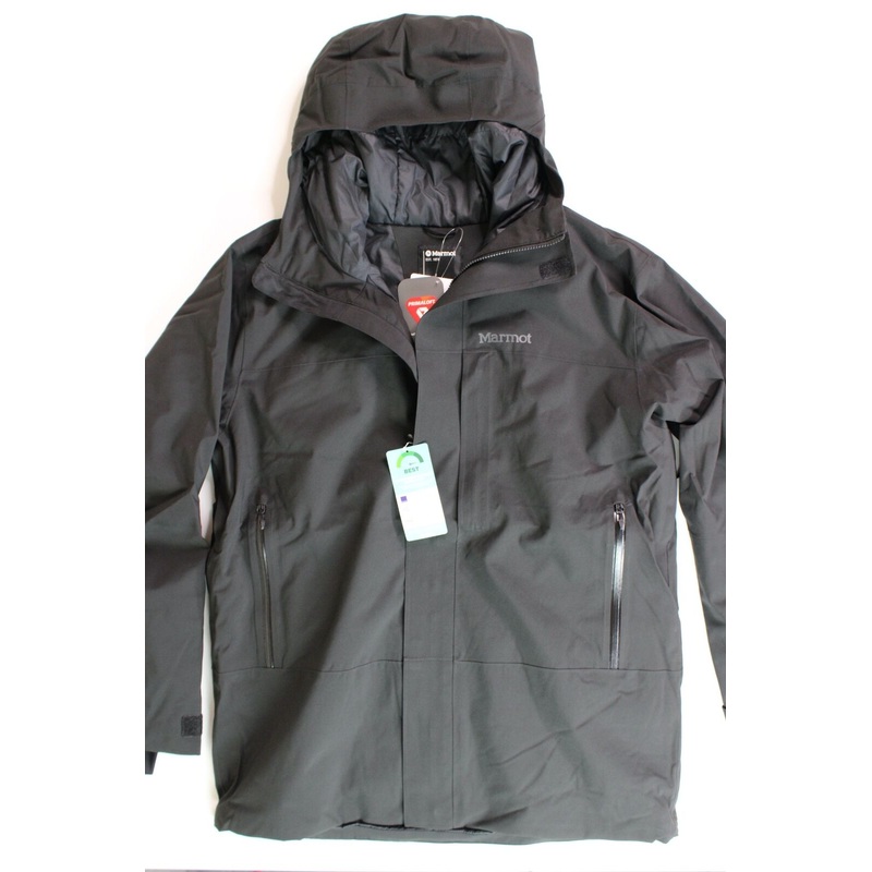 Marmot Men's Elevation Hooded Jacket XL Black