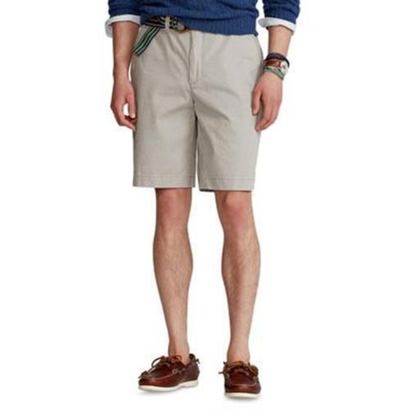 Polo Ralph Lauren Men's 10" Relaxed Fit Chino Shorts Grey Fog 31