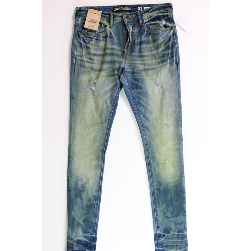 PRPS Mens Direction Skinny Jeans Size 31 Indigo Blue