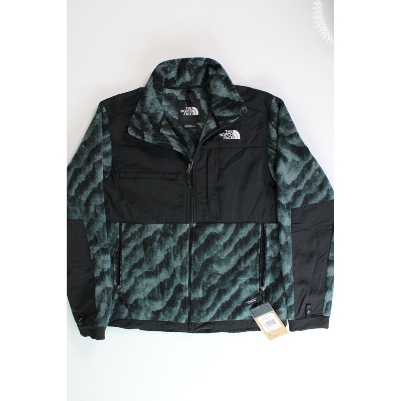 The North Face Mens Denali 2 Fleece Full Zip Jacket Medium Green